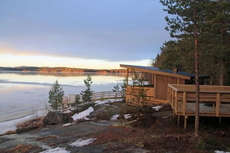 Peaceful And Scandinavian-style With Scenic Nature And Seaview In High Coast Domsjo